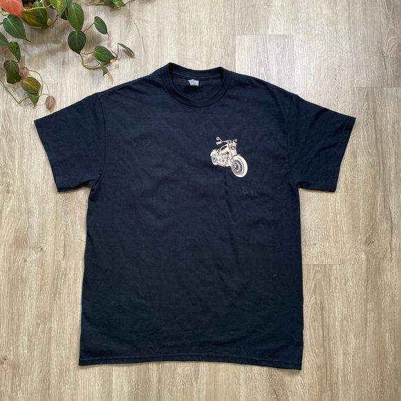 Sons of Anarchy Black Graphic T-Shirt Size L - Picture 2 of 7